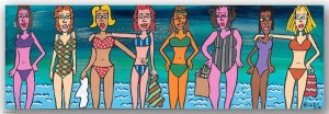 A BUNCH OF BEACH GIRLS