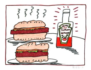 2 BURGER & KETCHUP