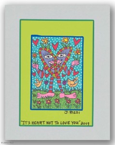 IT'S HEART NOT TO LOVE YOU
